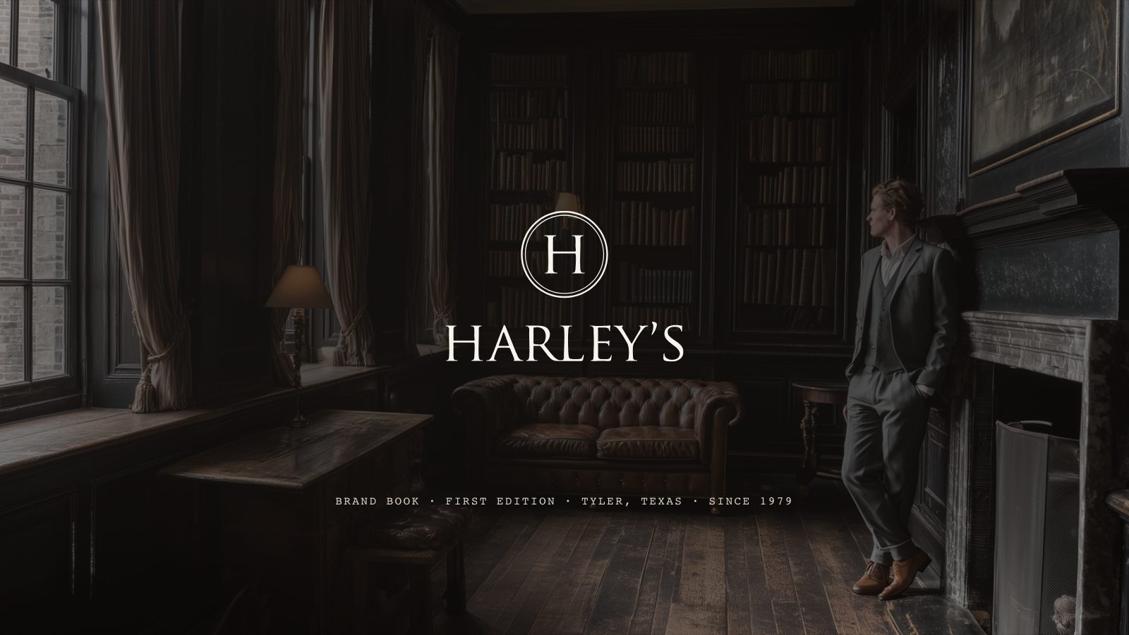 Harley’s brand book slide 1 of 106: HARLEY’S Brand Book — First Edition