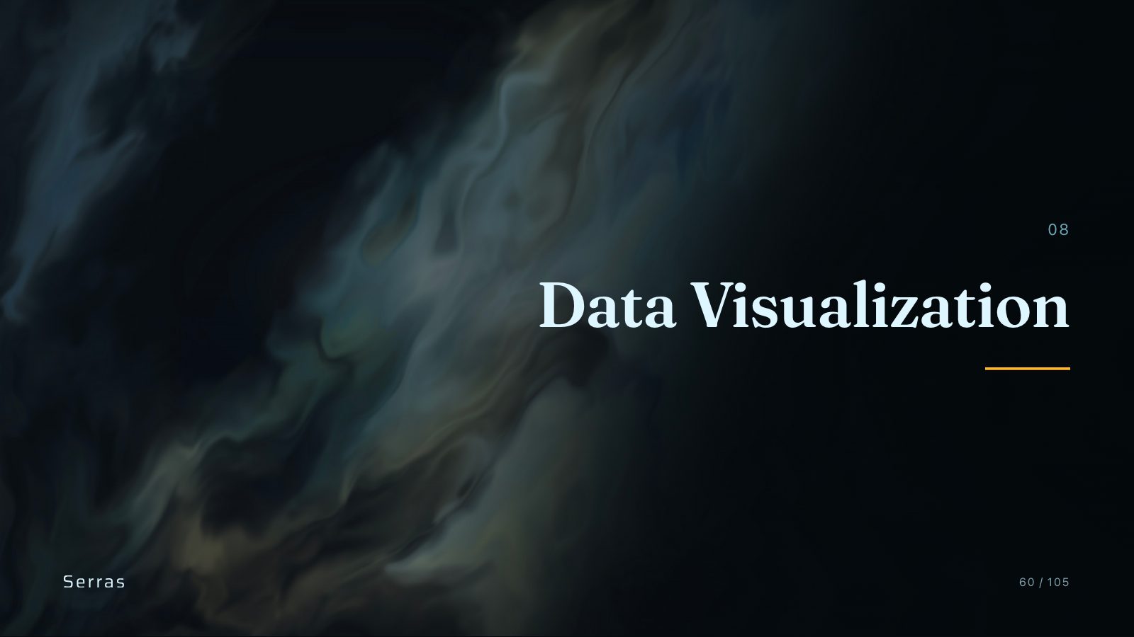 Serras brand book slide 61 of 107: Data Visualization